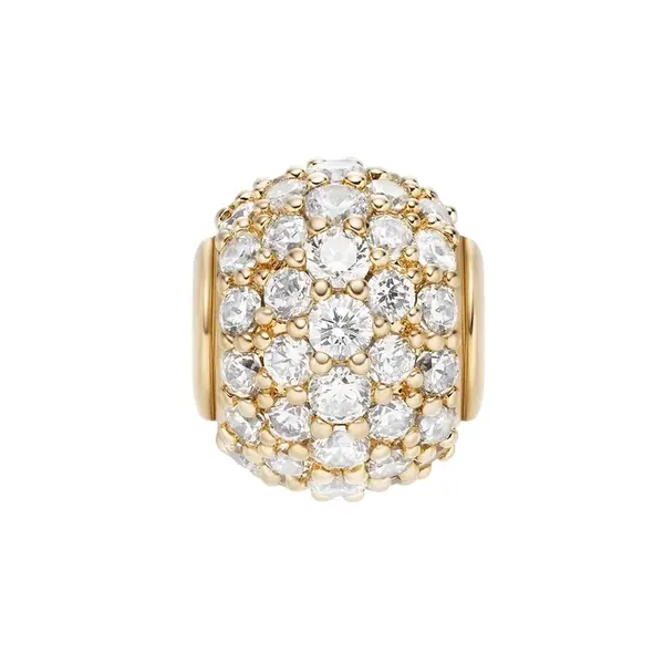 Daniel Wellington Půvabný pozlacený korálek s krystaly DW00400437