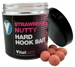 Vitalbaits boilies hard hook baits strawberry nutty 100 g - 18 mm