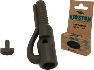 Kryston závěska na zátěž 10 ks -  hnědá