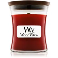Woodwick Cinnamon Chai vonná svíčka s dřevěným knotem 85 g