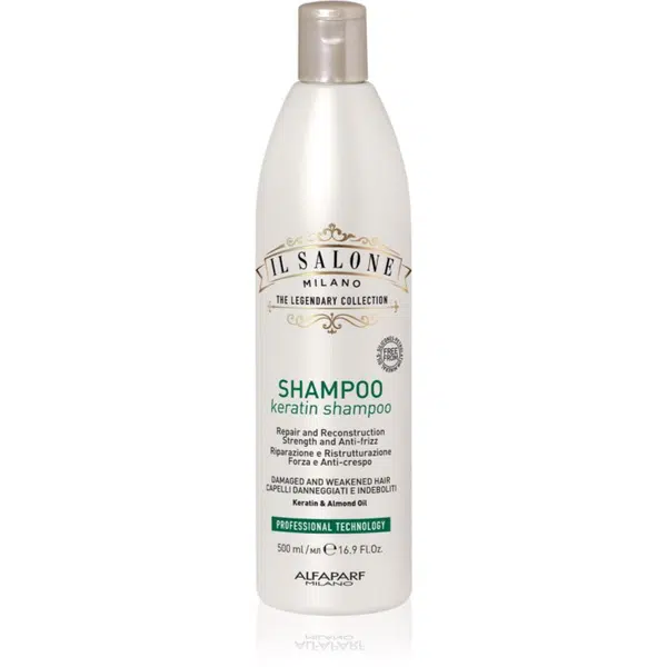 Alfaparf Milano Il Salone Milano Keratin obnovující šampon pro poškozené vlasy 500 ml