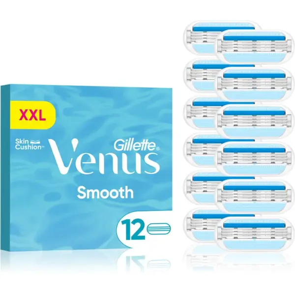 Gillette Venus Smooth náhradní břity 12 ks