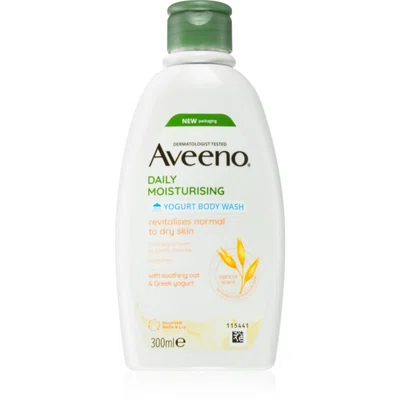 Aveeno Daily Moisturising Yoghurt body wash vyživující sprchový gel Apricot & Yoghurt 300 ml