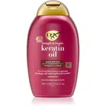 OGX Keratin Oil posilující šampon s keratinem a arganovým olejem 385 ml