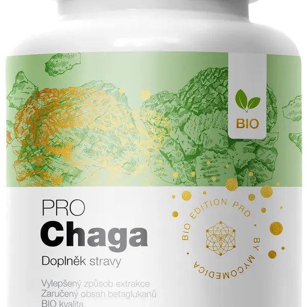 MycoMedica BIO Chaga PRO 90 kapslí