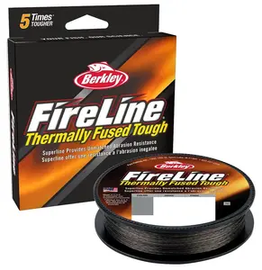 Berkley splétaná šňůra fireline fused original smoke 300 m - 0,17 mm 10,7 kg