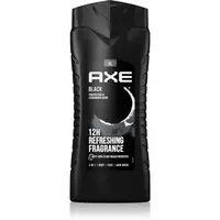 Axe Black sprchový gel na obličej, tělo a vlasy 400 ml