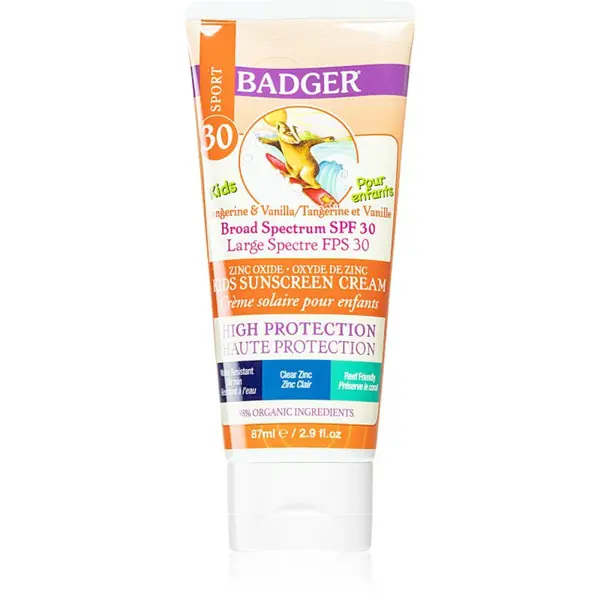 Badger Sun dětský krém na opalování SPF 30 87 ml