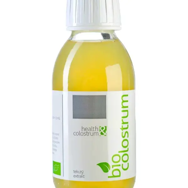 Health&colostrum BIO colostrum čisté - tekutý extrakt 125 ml