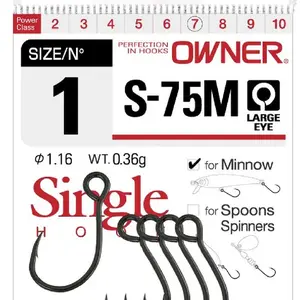 Owner háček s-75m-velikost 2 / 6 kusu