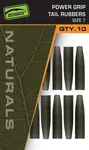Fox převleky edges naturals power grip tail rubbers size 7 10 ks