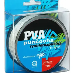 Giants fishing pva náhradní punčocha mesh fast melt refill 20 m - 25 mm