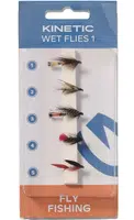Kinetic mušky wet flies 1 5 ks