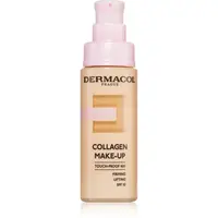 Dermacol Collagen hydratační make-up s vyhlazujícím účinkem odstín 4.0 Tan 20 ml