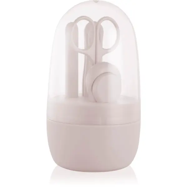 Canpol babies Nail Care Set manikúrní set pro děti Pink