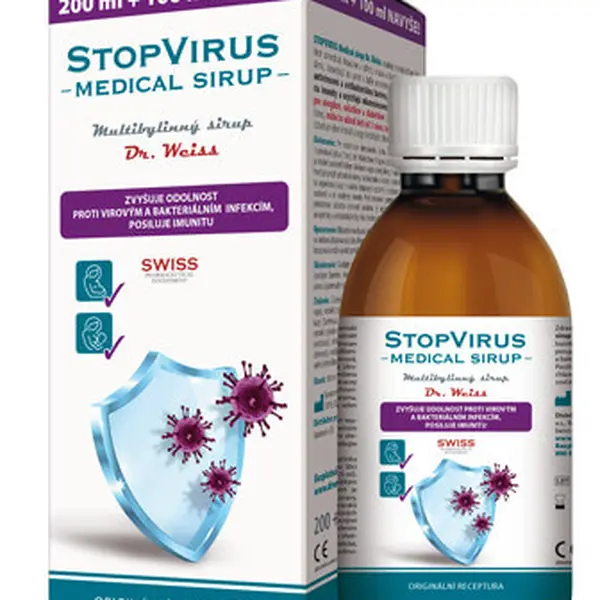 Simply You StopVirus Medical sirup Dr. Weiss 200 ml + 100 ml ZDARMA