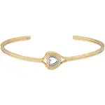 Skagen Romantický pozlacený pevný náramek Kariana SKJ1678998