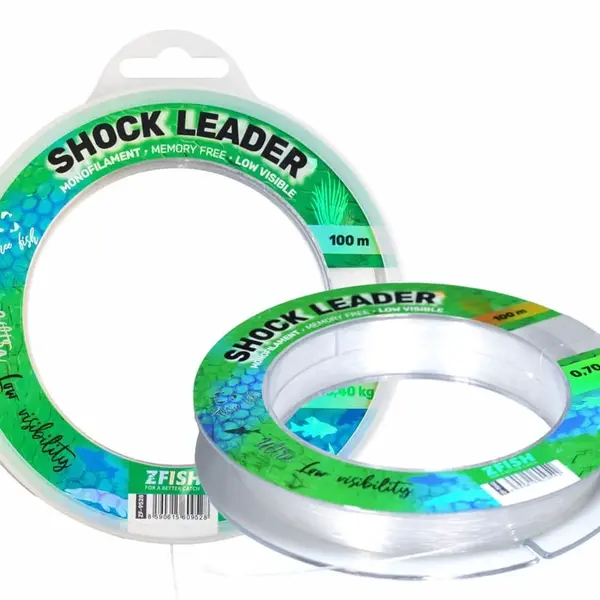 Zfish šokový vlasec vision shock leader 100 m - 0,55 mm 18,40 kg