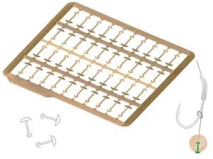 Zfish zarážky boilie caps long 40 ks