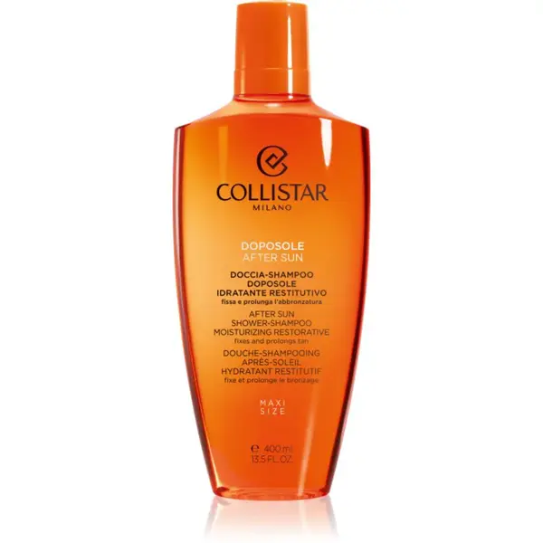 Collistar After Sun Shower-Shampoo Moisturizing Restorative sprchový gel po opalování na tělo a vlasy 400 ml