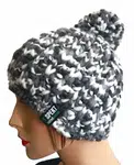 R-spekt kulich fluffy beanie šedý