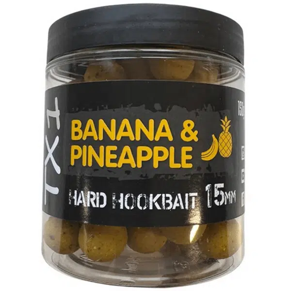 Shimano hard boilie tx1 hookbait banana & pineapple 20 mm 150 g