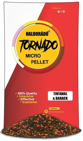 Haldorádó pelety tornado micro pellets 400 g 2 mm - kalamáry broskev