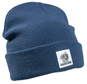 Nash čepice make it happen badge beanie hat navy blue