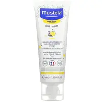 Mustela Dětský vyživující krém na obličej se včelím voskem pro suchou pleť (Nourishing Face Cream with Cold Cream) 40 ml