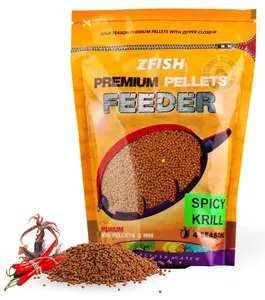 Zfish mikro pelety premium feeder pellets 2 mm 700 g - spicy krill