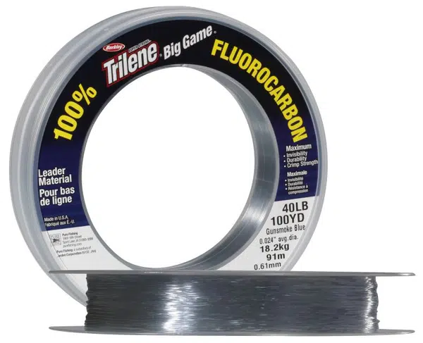 Berkley vlasec fluorocarbon big game 90 m crystal-průměr 0,91 mm / nosnost 36,3 kg