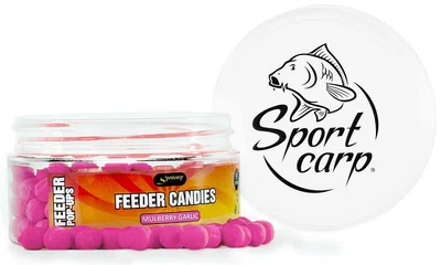 Sportcarp plovoucí nástrahy feeder candies 75 ml 8 mm-moruše česnek