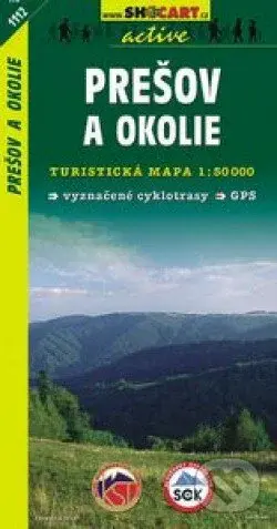Prešov a okolie 1:50 000 (Turistická mapa 1112)