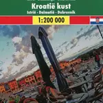 Kroatien Küste 1:200 000 (Istrien, Dalmatien, Dubrovník)
