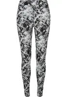Women's Soft Leggings AOP Black Fading