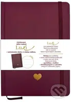 Notes Luxi linky A5 lamino bordó