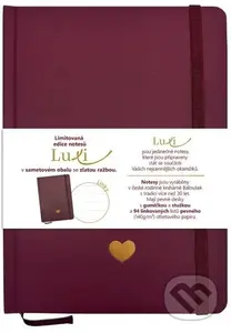 Notes Luxi linky A5 lamino bordó