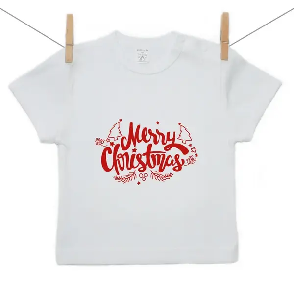 Boodyy Tričko s krátkym rukávom Merry Christmas 110 (4-5 rokov)