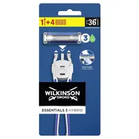 Wilkinson Essential 3 Hybrid pánsky holiaci strojček rukoväť + 4 hlavice (W950103500)