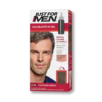 Šampón na zakrytie sivých vlasov farba plná hnedá Just for men H35 Medium Brown