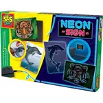 Neónový sveteľný obraz SES tiger, delfín-MATTEL