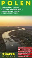 Polsko (Východní Braniborsko - Dolní Slezsko - Küstrin / Grünberg / Liegnitz) 1:200 000 /automapa