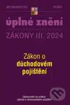 Aktualizace III/1 / 2024 - Zákon o důchodovém pojištění