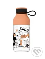 Quokka Plastová láhev Ice Kids s poutkem: In the Woods 430ml