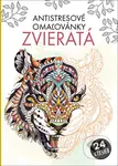 Antistresové omaľovánky zvieratá (24 kresieb) - kniha z kategorie Omalovánky