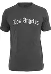 Los Angeles Texting Tee Charcoal