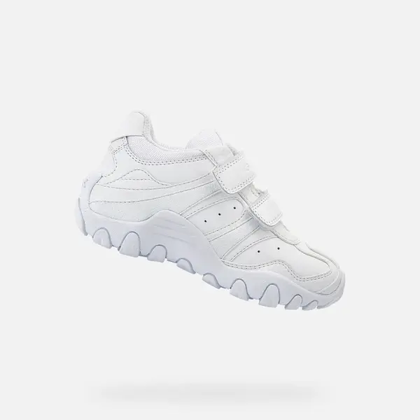 White boys' sneakers Geox Crush - Boys