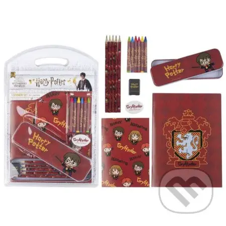 Set školských potrieb Harry Potter: Erb Nebelvíru