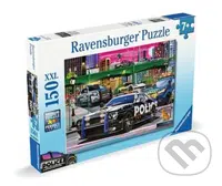 Policejní zásah - puzzle z kategorie 15 - 60 dílků