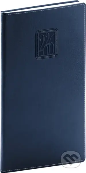 NOTIQUE Vreckový diár Panama 2026 (tmavomodrý) (horizontálny)